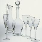 La collection Florian platine - Cristal de S�vres