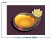 Coupelle Nymphea Ambre