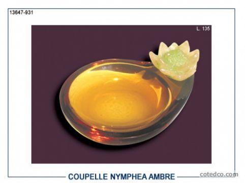 Coupelle Nymphea Ambre