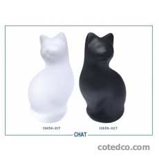 Figurine Chat Noir satin�