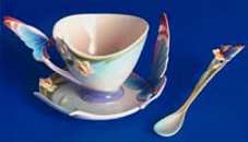 Cup Saucer Butterfly