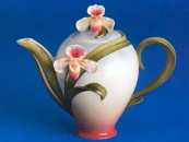 Slipper Orchid Teapot