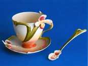 Slipperorchid Cup Saucer 