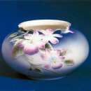 Vase Pansy Round