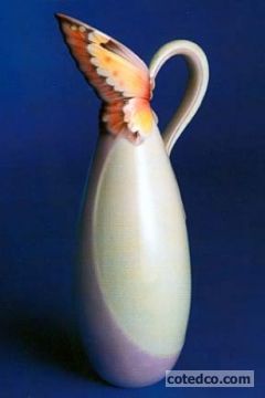 Butterfly Handle Vase