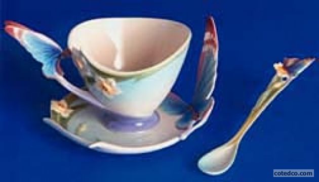 Cup Saucer Butterfly