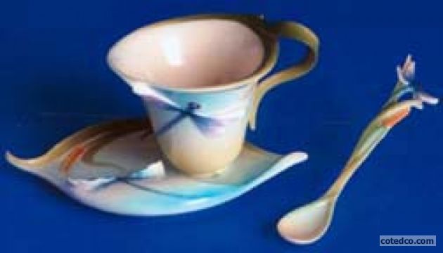 Cup Saucer Dragonfly