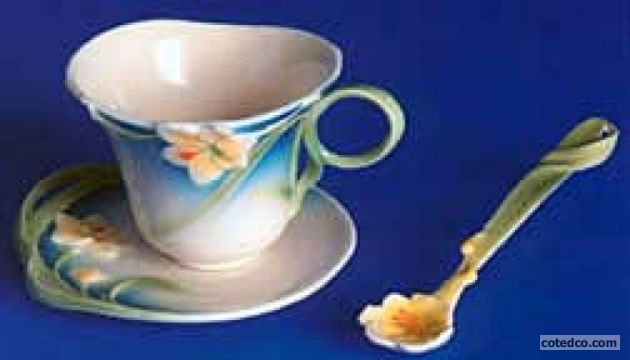 Cup Saucer Freesia