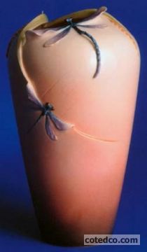 Dragonfly Vase