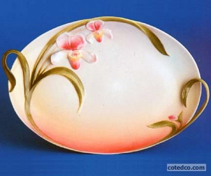 Slipper Orchid Platter