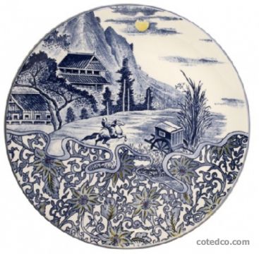 Delphes - Plat � Tarte