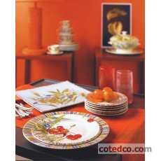 Coffret de 6 tasses et soucoupes th� - 19 cl - 20 cl