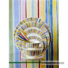 Coffret de 6 Assiettes dessert - diam. 21,8 cm