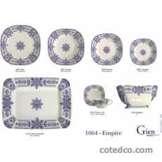 Coffret de 6 Assiettes creuses - diam. 22,5 cm