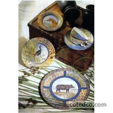 Coffret de 6 tasses et soucoupes moka - 10 cl