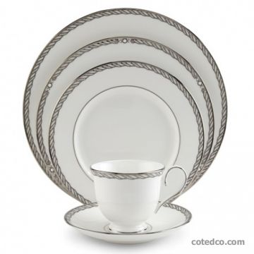 Set De Table - Serpentine Platine