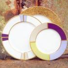 Assiette pr�sentation Prune