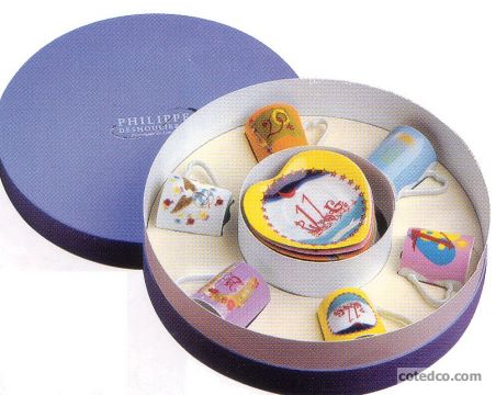 Coffret Paire Tasse Caf� Dali