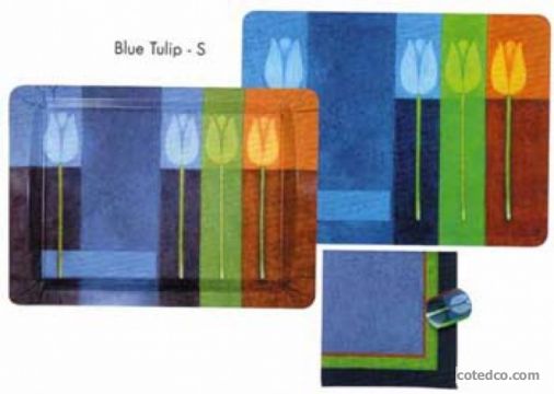 Blue Tulipe