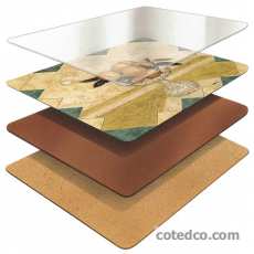 Bo�te de 4 sets de table  - 40x29.5 cm