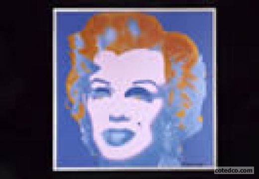 Marilyn Monroe Bleu