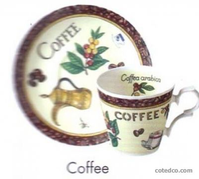 Paire Tasse Cafe - Coffee