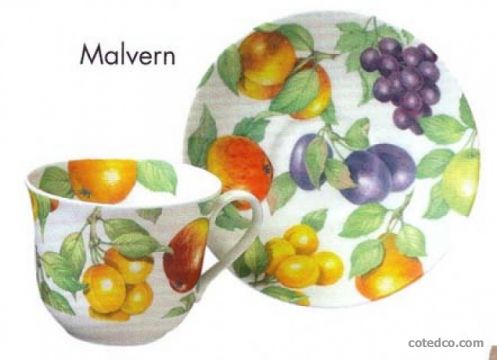 Paire Tasse Dejeuner 48 Cl - Malvern