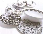 Black And White - Assiettes