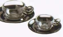 Black And White - Paire-tasse Cafe Et Dejeuner