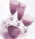 Purple Words - Verres A Pied