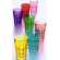 Coffret de 6 Verres America couleur grand mod�le