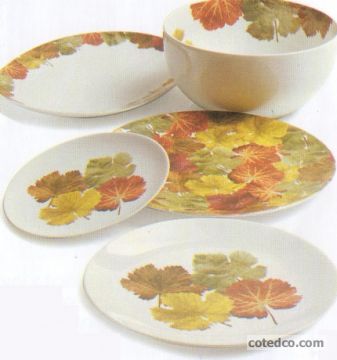 Leaf Harmony - Assiettes