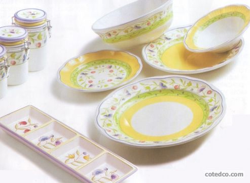 Provence - Plats, Saladier,