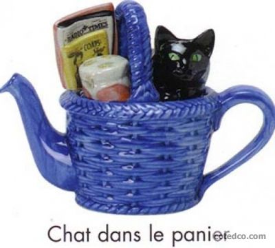 Chat Dans Le Panier