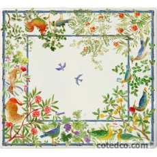 Coffret de 1 coupe carr�e - 29,5x26,5 cm