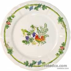 Coffret de 6 Assiettes lunch assorties - diam. 16,3 cm