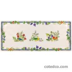 Coffret de 1 plat � cake - 38x14,5 cm