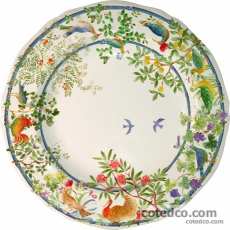 Coffret de 1 plat rond creux n� 4 - diam. 31,6 cm