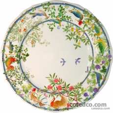 Coffret de 1 plat rond plat n� 4 - diam. 31,6 cm