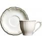 Coffret de 6 tasses et soucoupes th� U.S. - 25 cl - diam. 15,3 cm