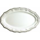 Coffret de 1 plat ovale n� 6 - 41x26,2 cm