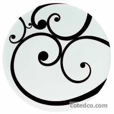 Coupe ronde plate diam 355mm