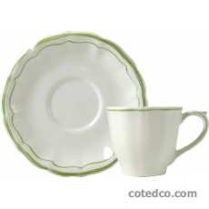 Tasse et soucoupe thé U.S. - 25 cl - diam. 15,3 cm