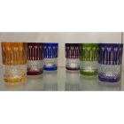 Coffret 6 Verres à thé assortis 20cl &95mm - Stromboli
