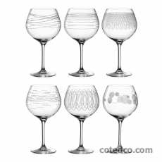 Coffret 6 Verres à bourgogne 63cl & 210mm