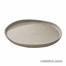 Assiette Plate 260mm - Brume Taupe