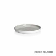 Coffret 4 assiettes gâteaux 14cm - Gris