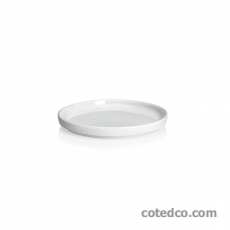 Coffret 4 assiettes gâteaux 14cm - Blanche