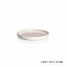 Coffret 4 assiettes gâteaux 14cm - Rose