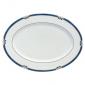 Plat ovale � aile
